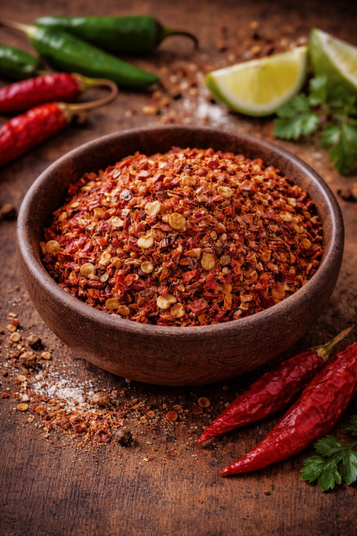 Chili Jalapeno Granulat rot (sehr scharf)