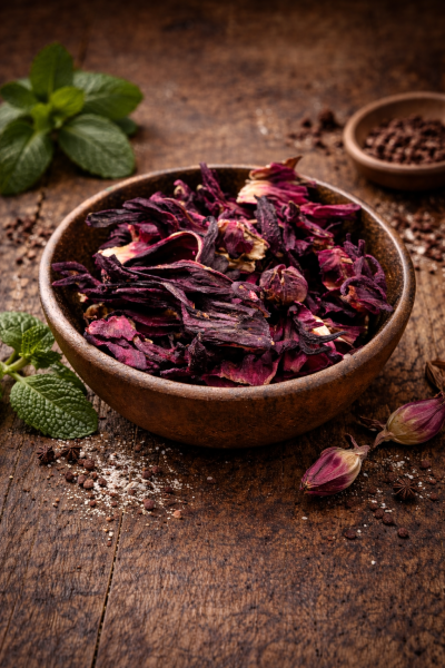 Hibiskusblüten großkelchig